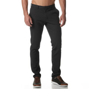 NWT Everlane Chino Pants Mens 31x30 Black Slim Fit Performance Stretch‎